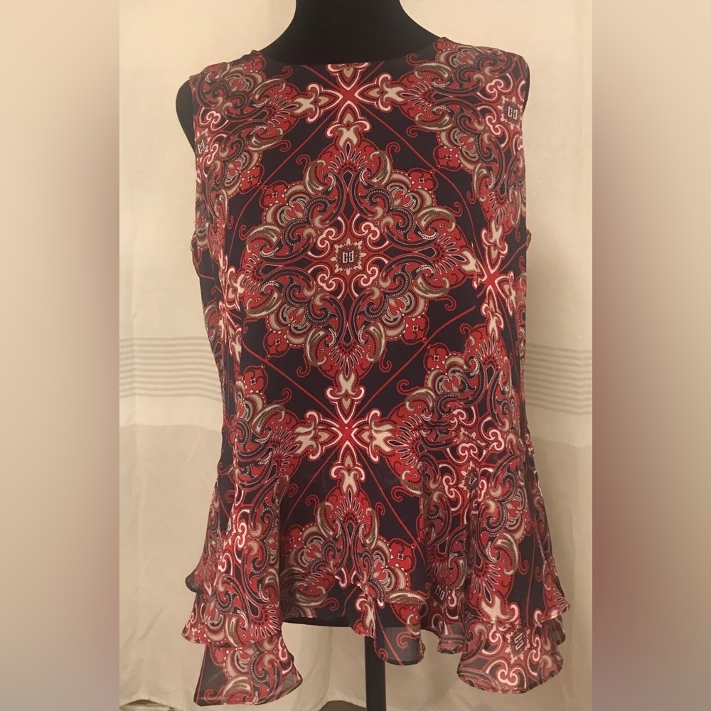 New! Tommy Hilfiger Sleeveless Blouse